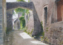 La Laupie, a deserted village in Provence